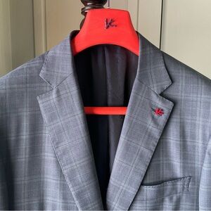 Isaia Blue Plaid Suit [made in Italy]
